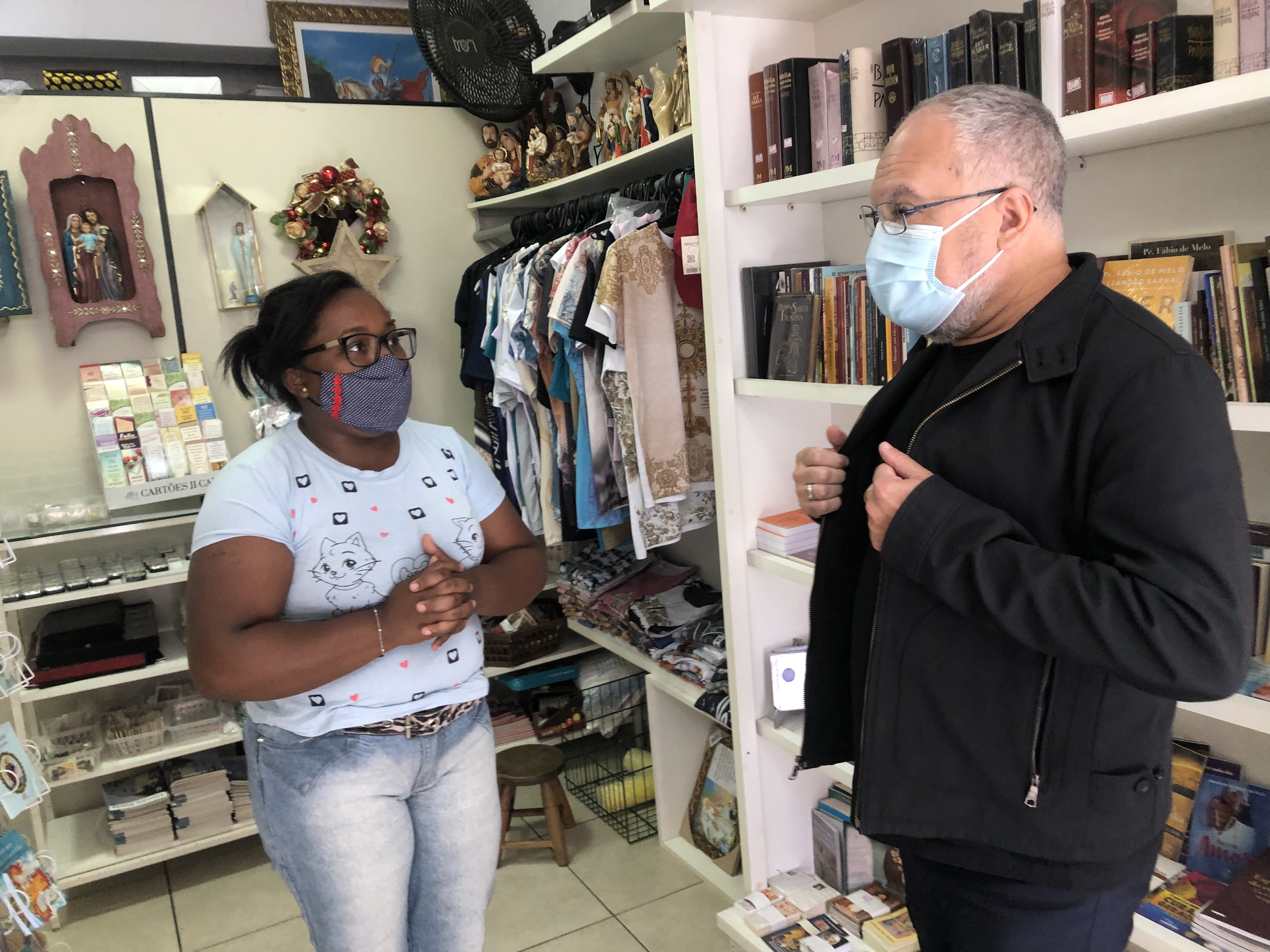 Visita à Loja Nossa Senhora Aparecida - Varginha (MG) Visita à Loja Nossa Senhora Aparecida - Varginha (MG)