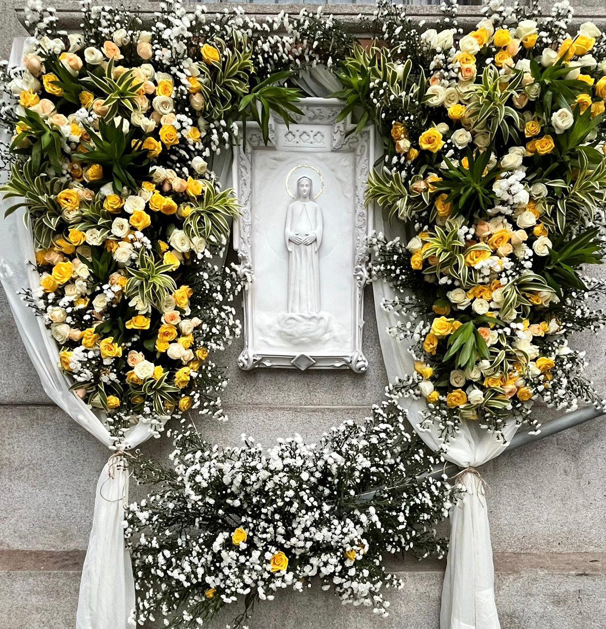 Missa de abertura da novena 9 Meses com Maria e inauguração do Oratório 9 Meses com Maria Missa de abertura da novena 9 Meses com Maria e inauguração do Oratório 9 Meses com Maria